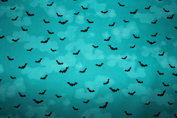 Designerbaumwolle BATTY teal (10 cm)
